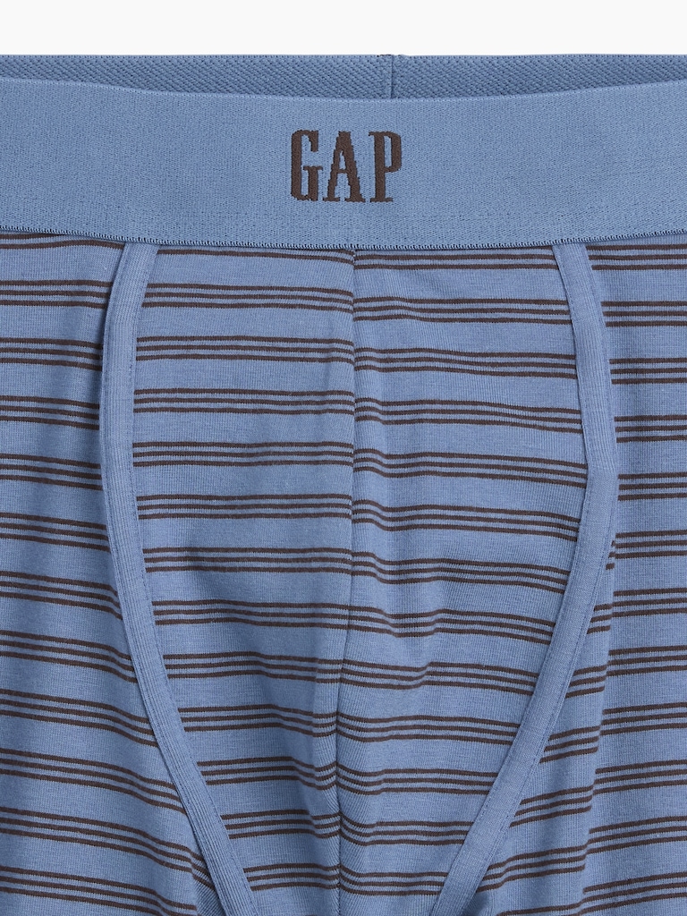 5" Organic Stretch Cotton Boxer Briefs