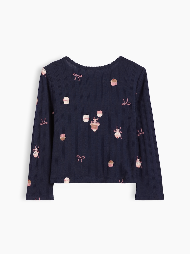 Baby & Toddler Pointelle Rib T-Shirt