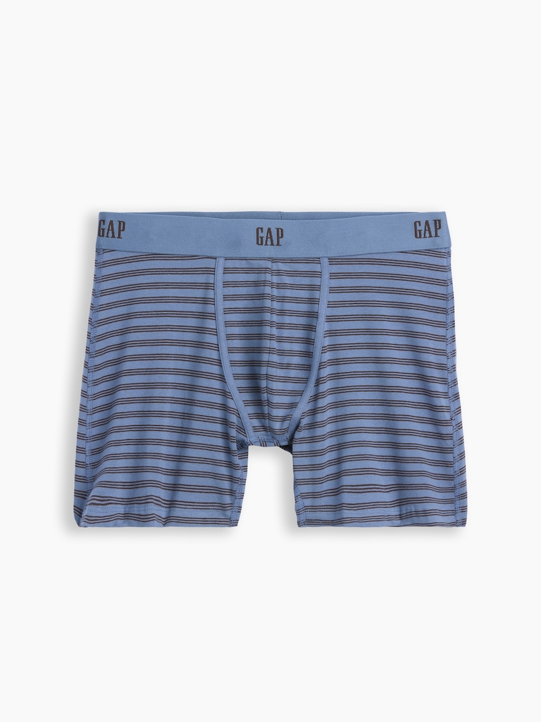 5" Organic Stretch Cotton Boxer Briefs