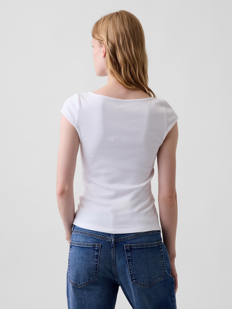Modern Boatneck T-Shirt
