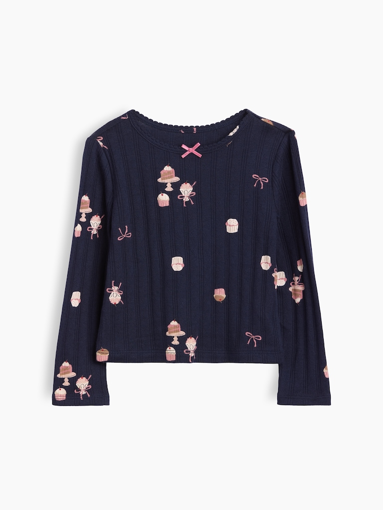Baby & Toddler Pointelle Rib T-Shirt