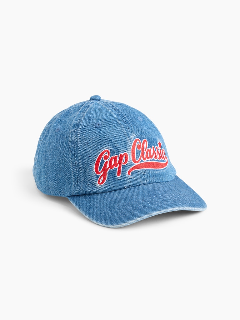Gap Classic Logo Denim Baseball Hat