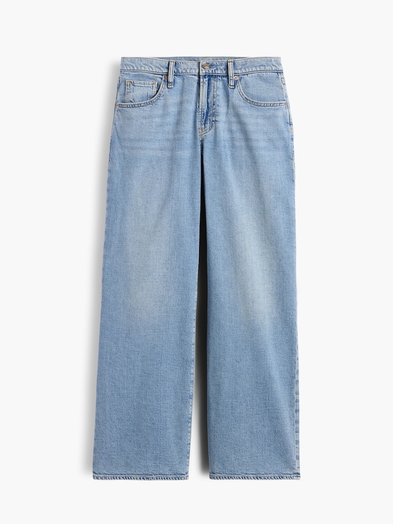 Low Rise Baggy Flare Jeans