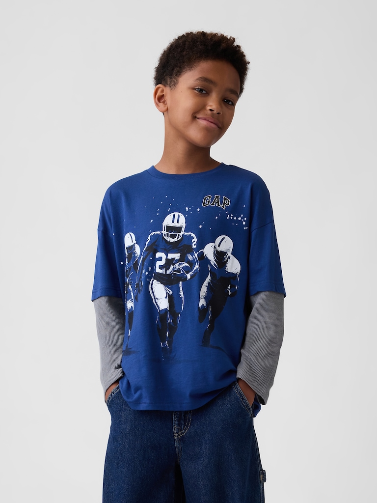 Kids Relaxed Graphic T-Shirt
