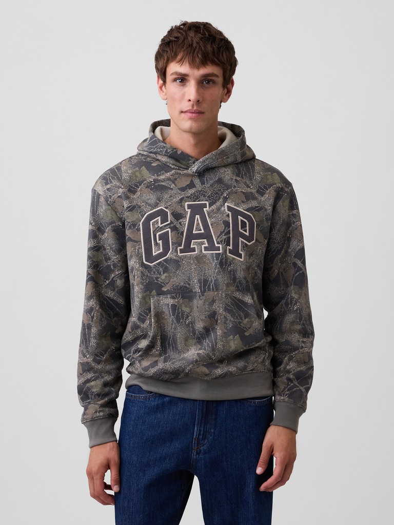 Relaxed Gap Logo Hoodie