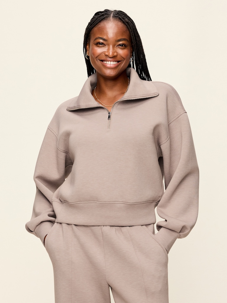 Bounce Fleece Half-Zip Pullover Sweatshirt