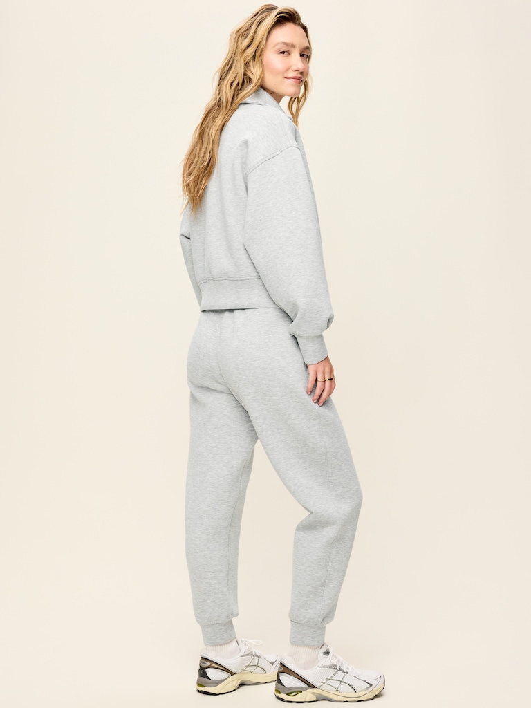 High-Waisted Bounce Fleece Jogger Sweatpants
