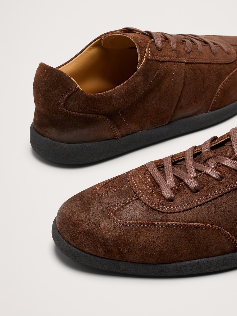 Italian Nubuck Suede Sneaker