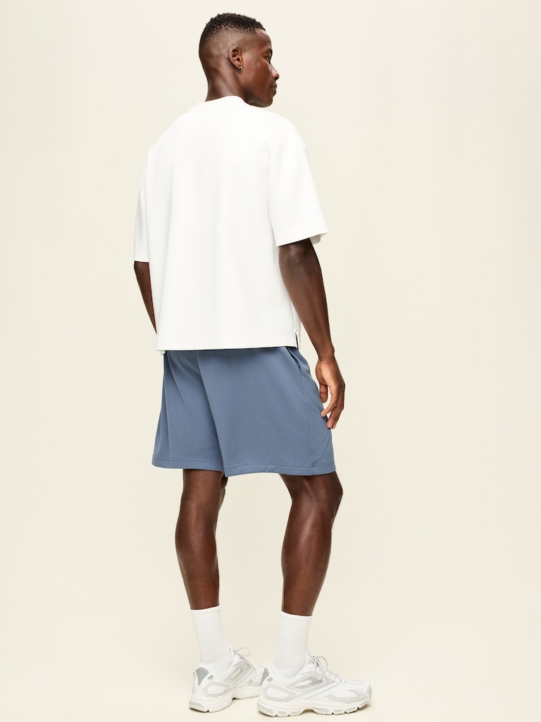 Baggy Mesh Shorts -- 9-inch inseam