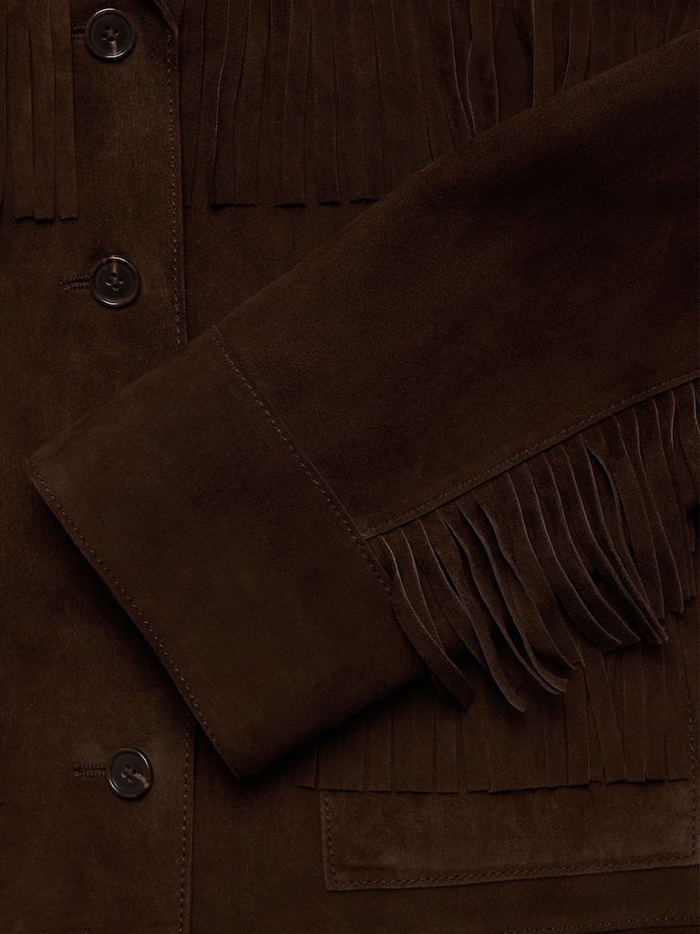 Heritage Suede Fringe Jacket