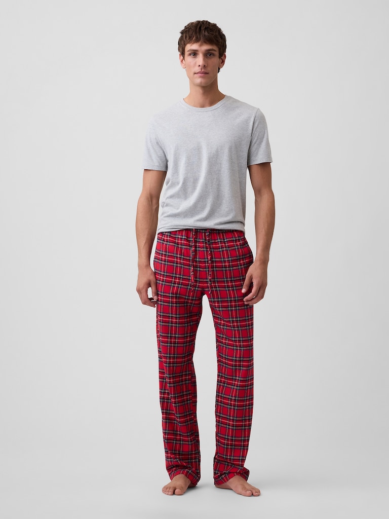 Relaxed Flannel PJ Pants