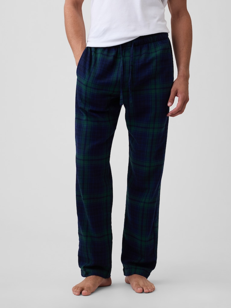 Relaxed Flannel PJ Pants