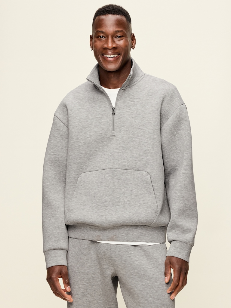 Bounce Fleece Oversized Half-Zip Pullover