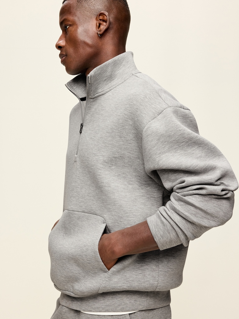 Bounce Fleece Oversized Half-Zip Pullover