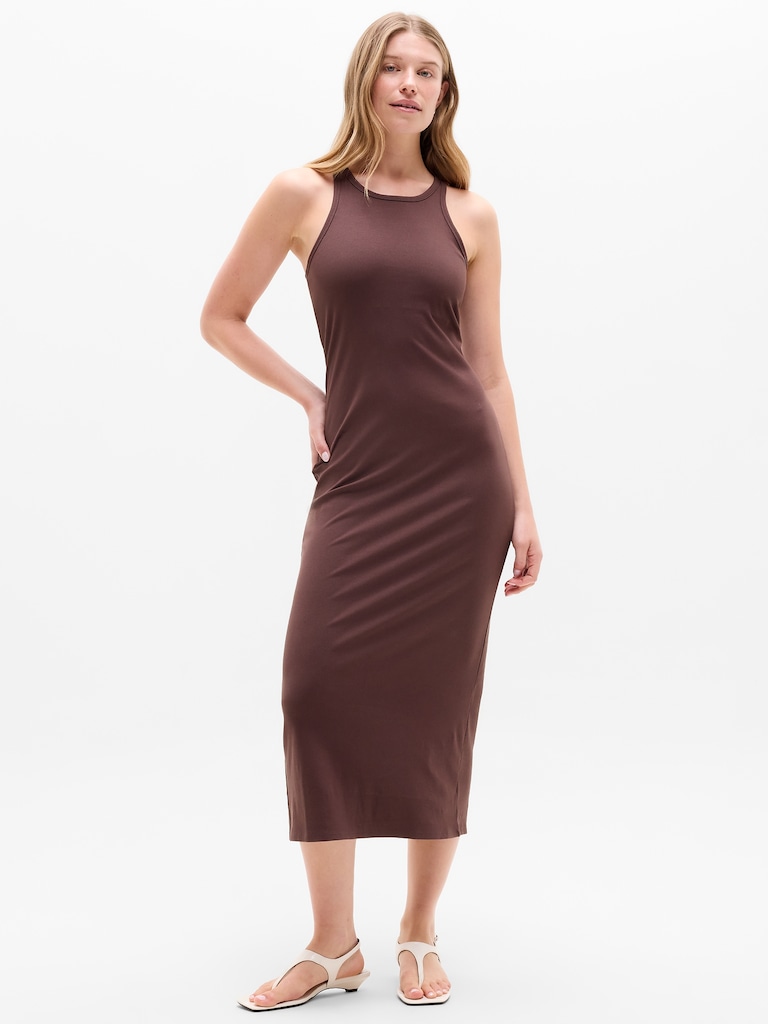 Signature Rib Maxi Dress