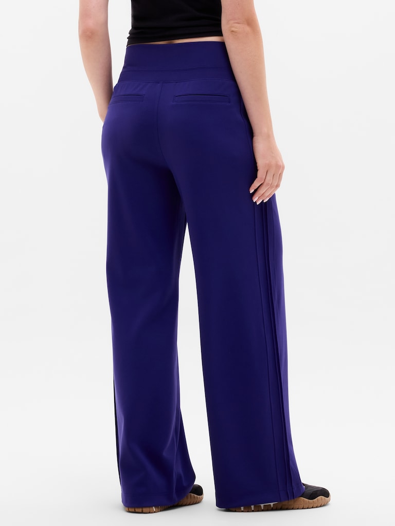 Venice Pintuck High Rise Wide Leg Pant