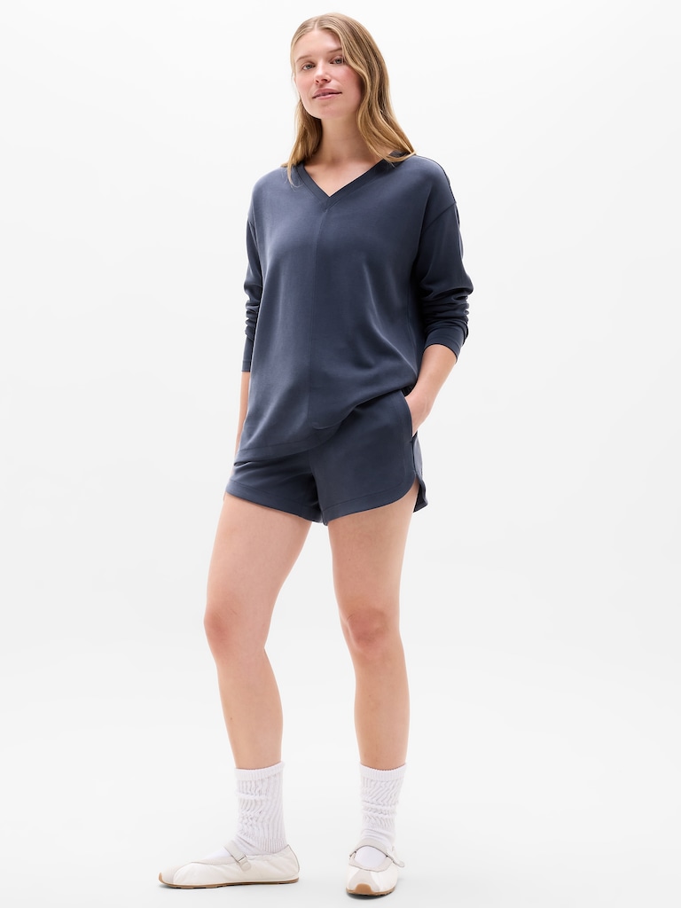 Seasoft V Neck Sweatshirt