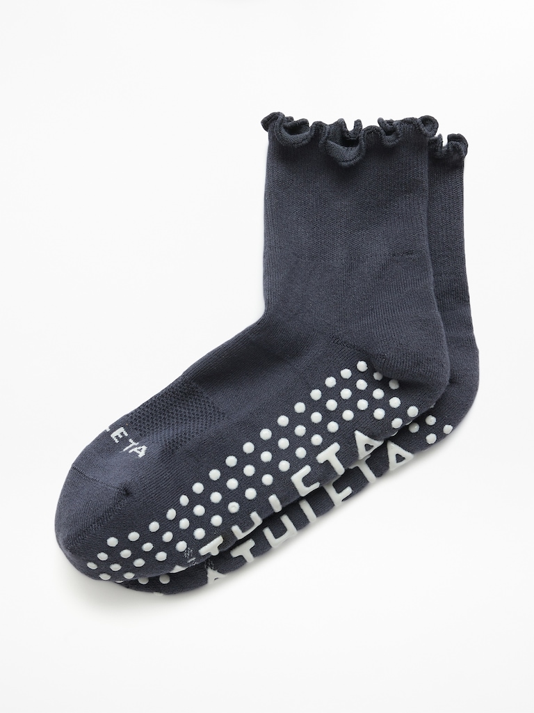 Ruffle Grip Sock
