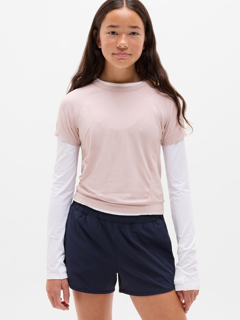 Athleta Girl Power Up Sport Length Tee