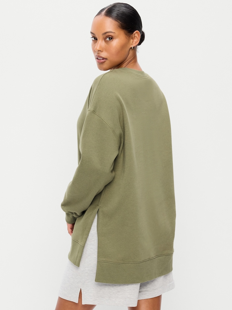 SoComfy Relaxed Tunic Sweatshirt