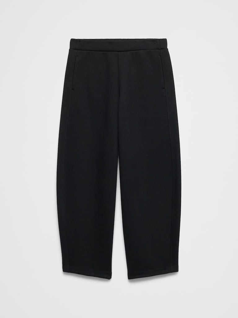 Weekender Barrel-Leg Mid-Rise Pant