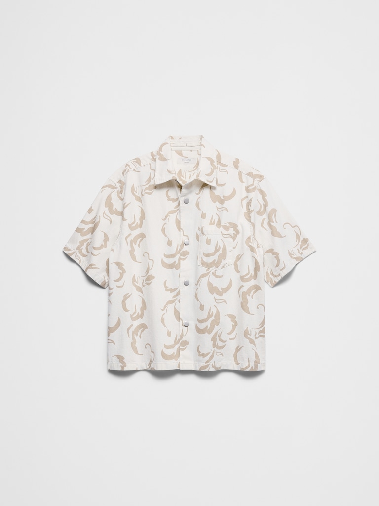 Relaxed-Fit Denim Shirt