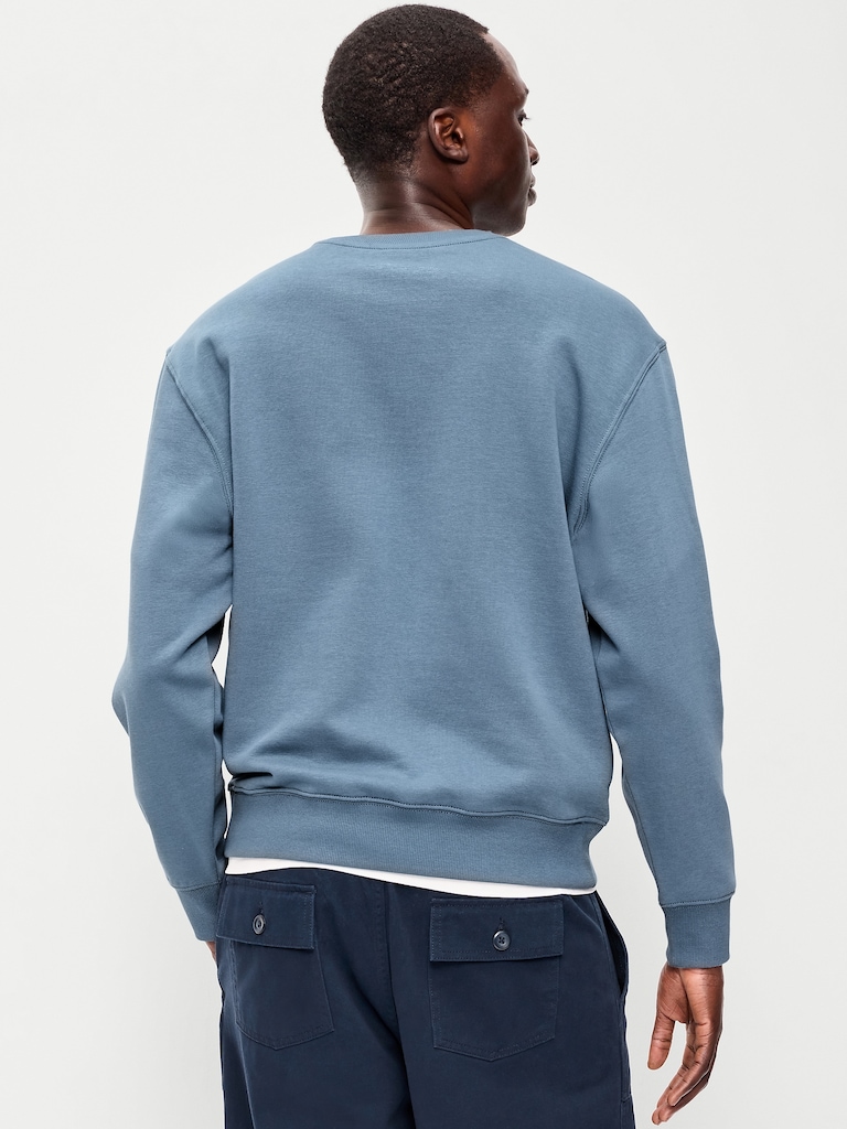 Loose Rotation Crew-Neck Sweatshirt