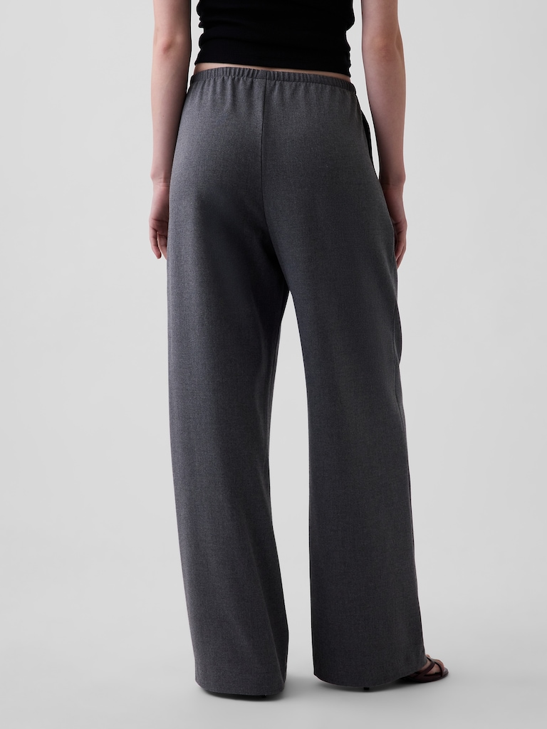 Easy Wide-Leg Pants