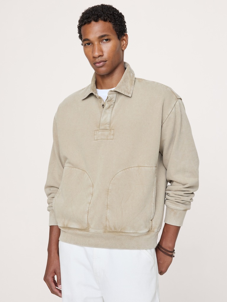 Archive Reissue French Terry Rugby Jersey