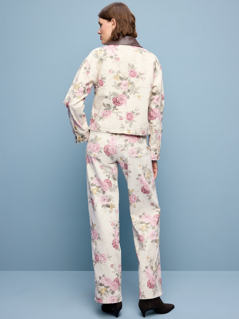 Extra High-Waisted Wide-Leg Jeans