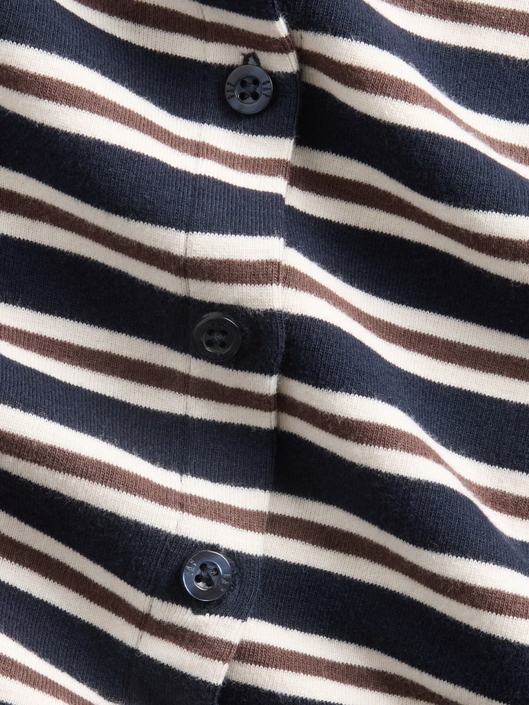 Modern Crewneck Cardigan