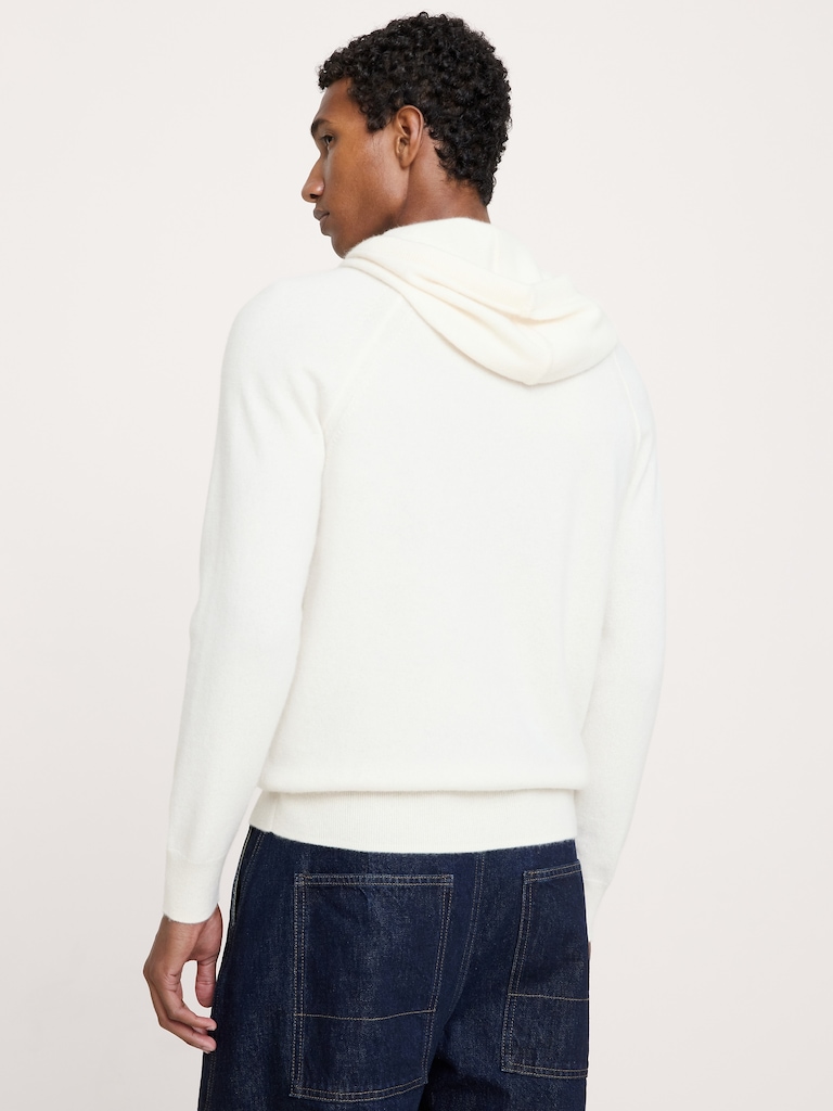 Cashmere Sweater Hoodie