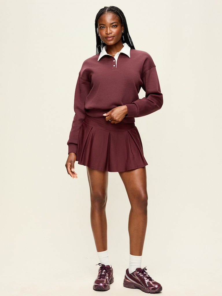 Extra High-Waisted Drop-Waist PowerSoft Skort