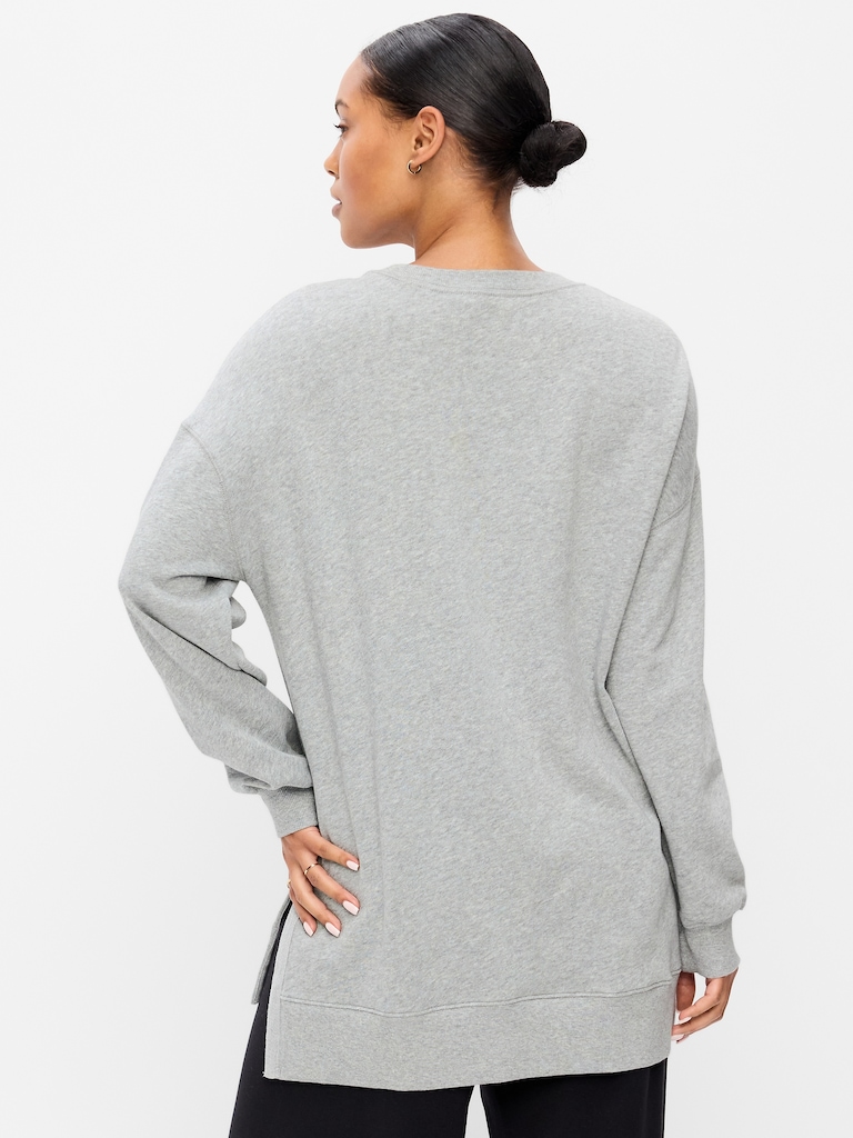 SoComfy Relaxed Tunic Sweatshirt