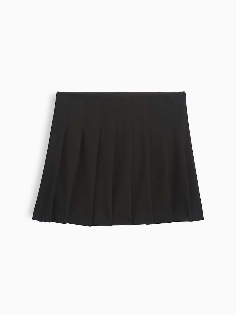 Pleated Mini Skort