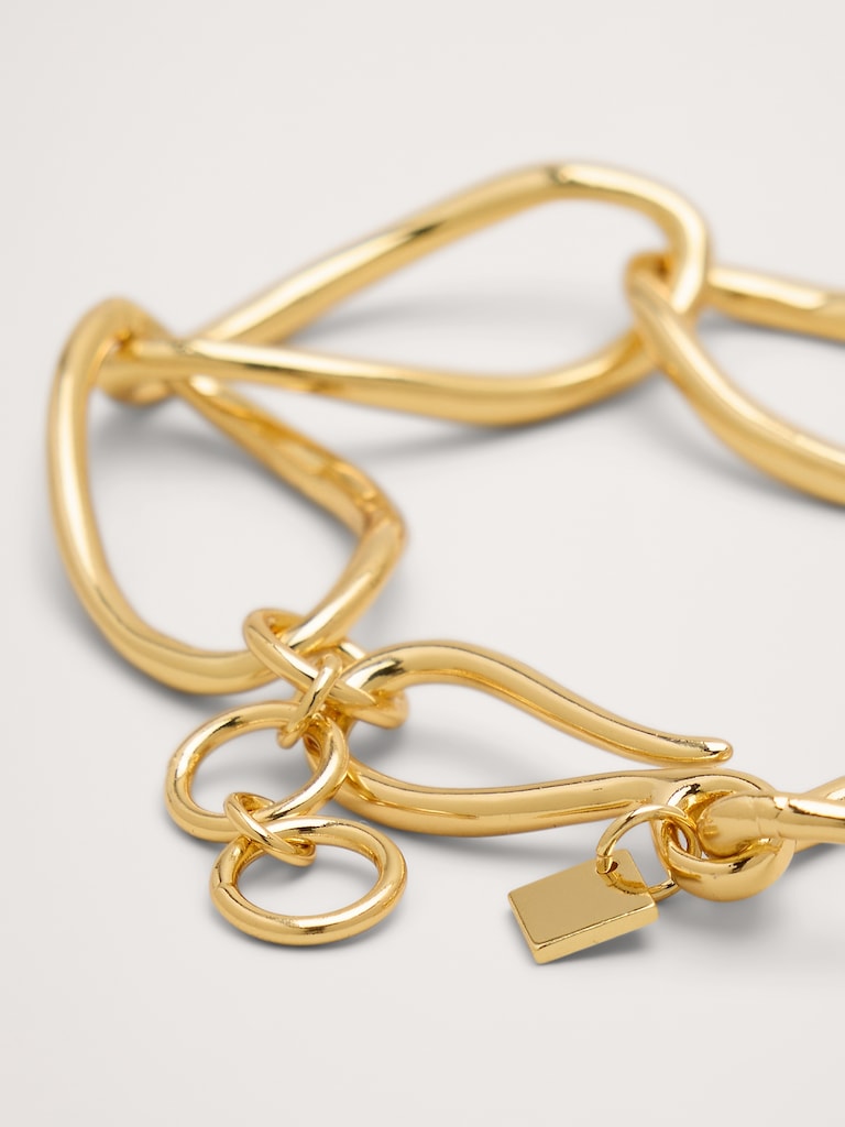 Bracelet à grands maillons