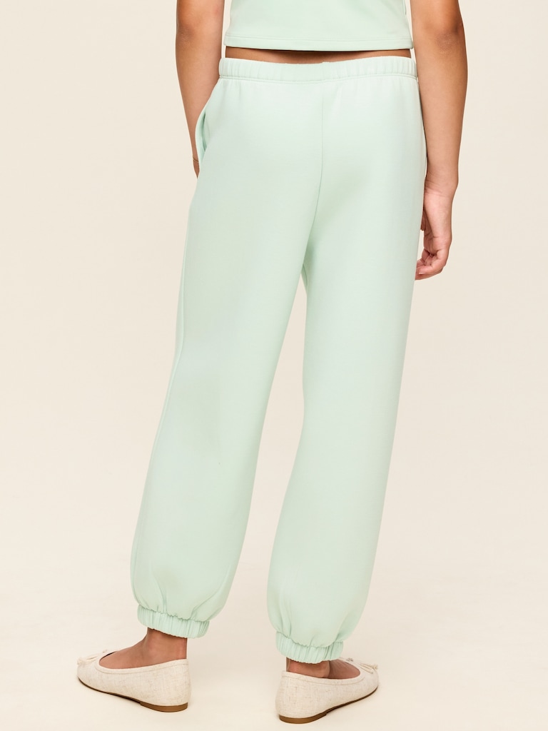 High-Waisted Bounce Fleece Jogger Sweatpants for Girls