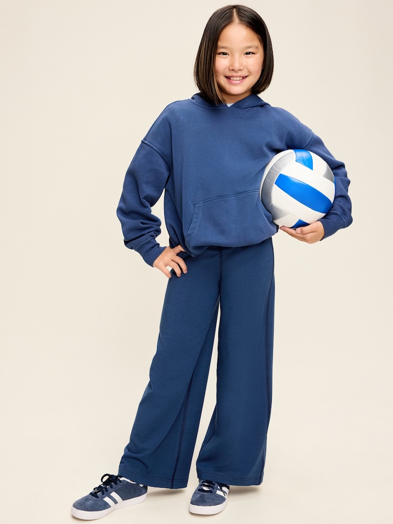 High-Waisted PowerChill Crossover Wide-Leg Pants for Girls