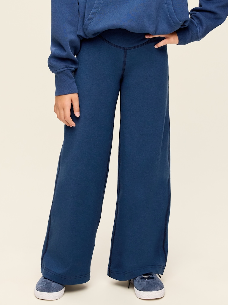 High-Waisted PowerChill Crossover Wide-Leg Pants for Girls