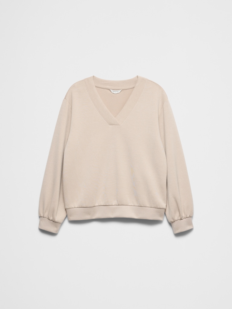 Soft Touch V-Neck Sweatshirt