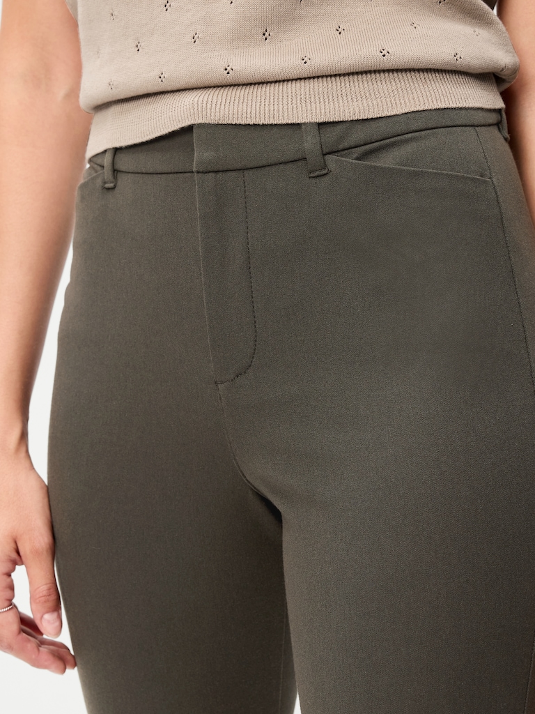 High-Waisted Pixie Skinny Ankle Pants
