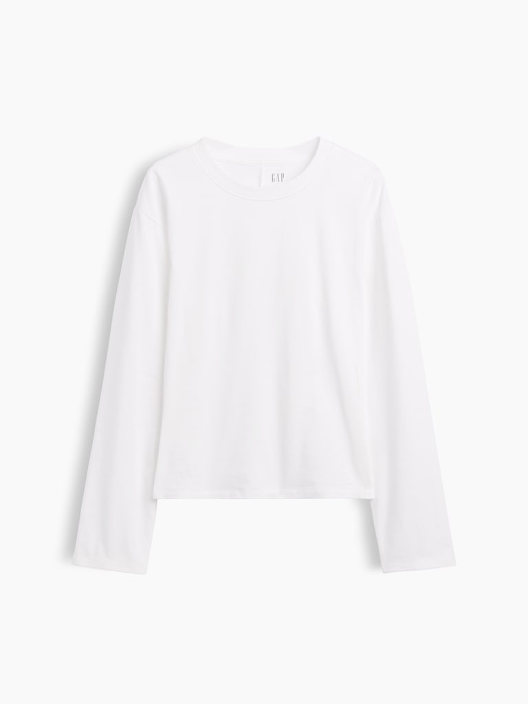 Knit Fitted-Waist T-Shirt
