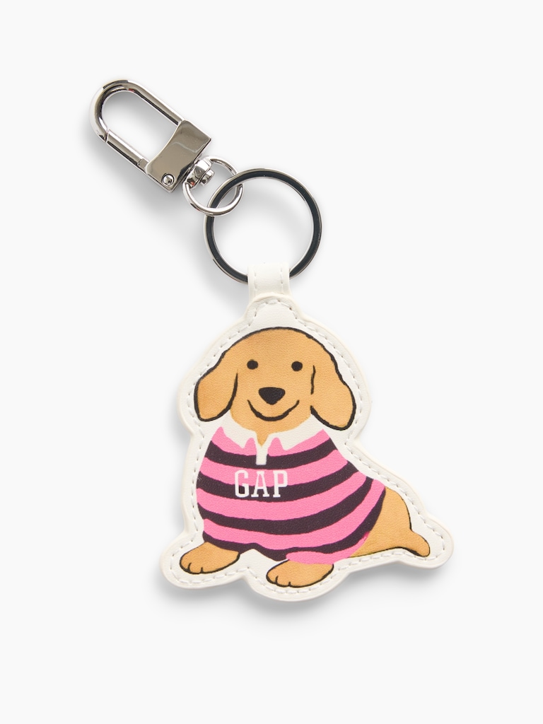 Weiner Dog Keychain Charm