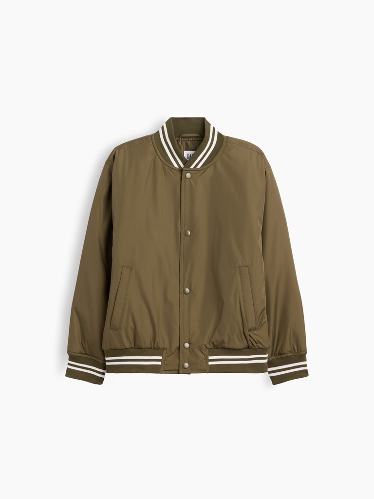 Kids Relaxed Varsity Jacket