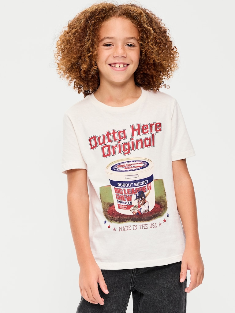 Big League Chew® Gender-Neutral Graphic T-Shirt for Kids