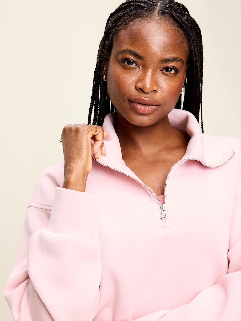 Bounce Fleece Half-Zip Pullover Sweatshirt