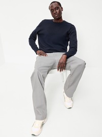 Washed Crew-Neck Sweater