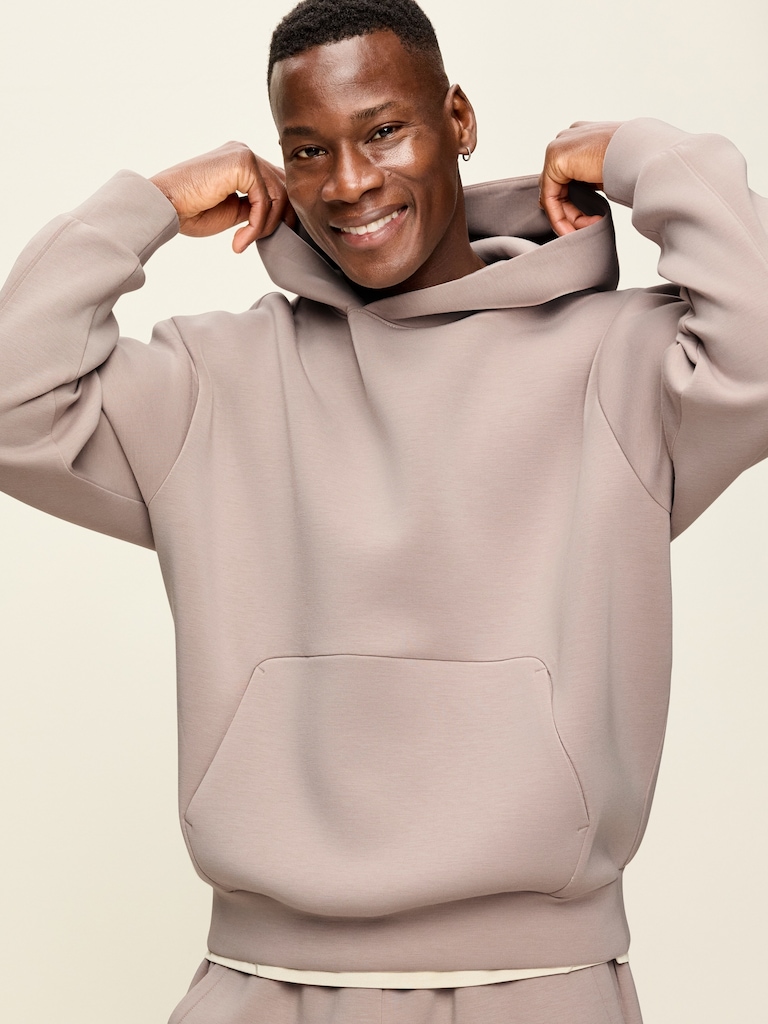 Bounce Fleece Oversized Pullover Hoodie