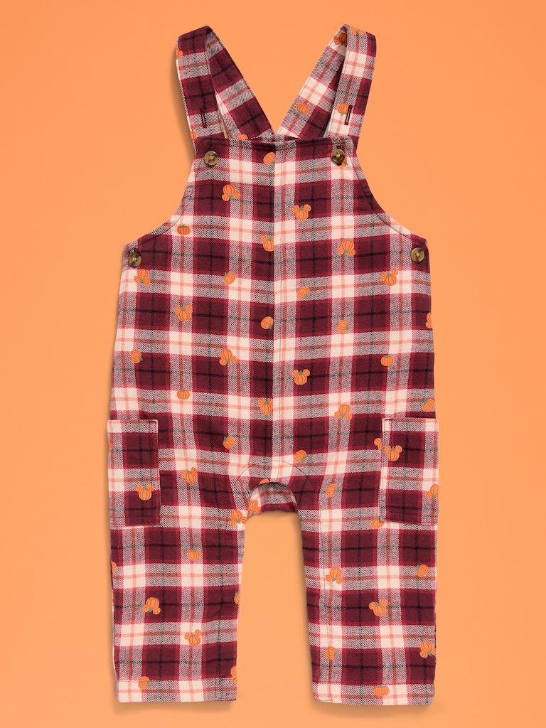 Old Navy x Disney Flannel Overalls for Baby