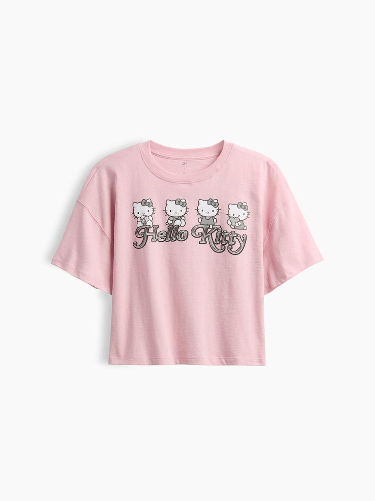 Kids Oversized Boxy Graphic T-Shirt